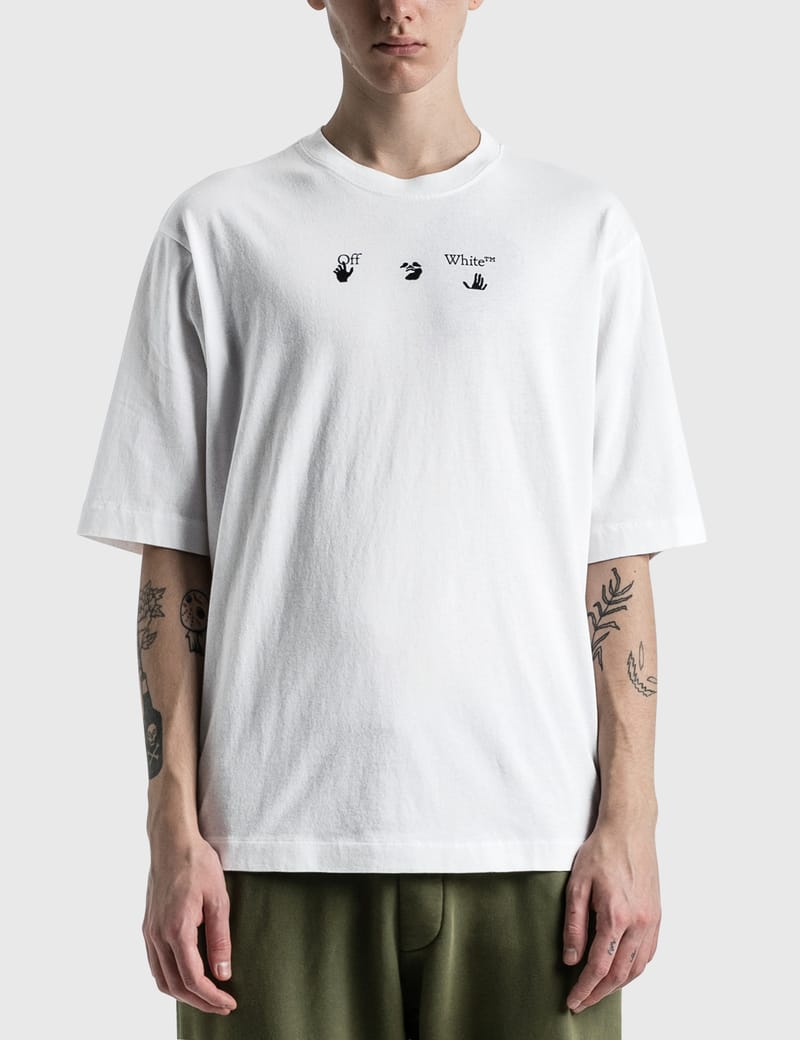 off white paint t shirt