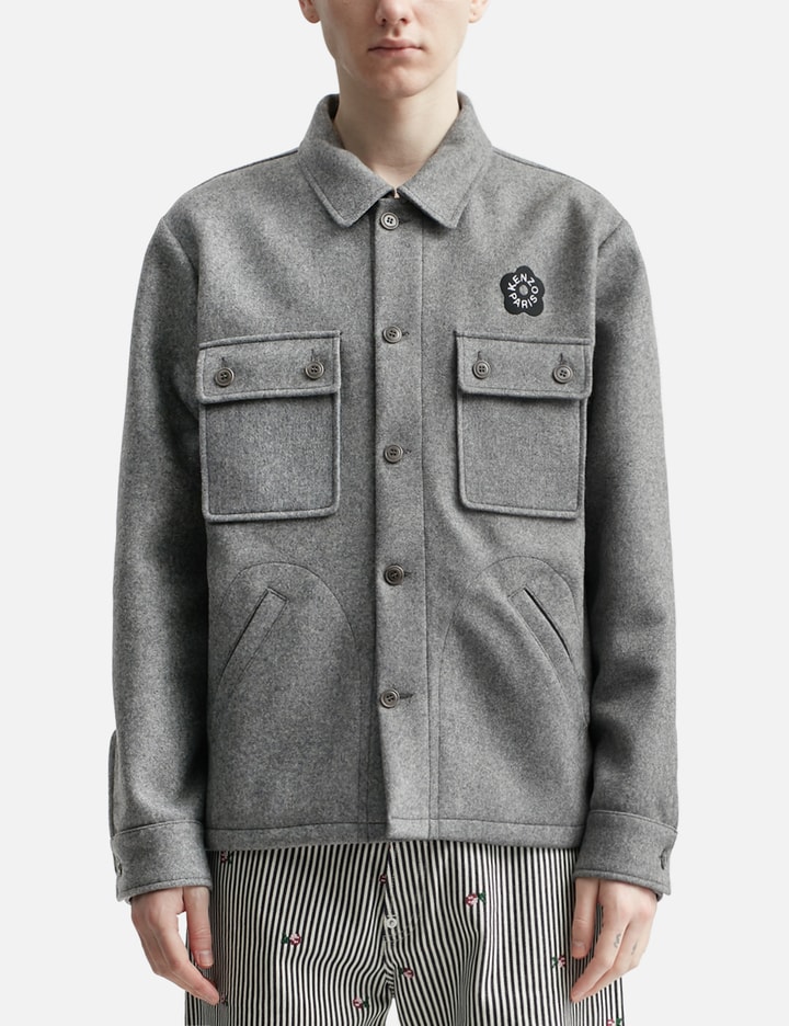 Wool 'Boke Flower 2.0' Overshirt Placeholder Image