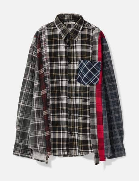 Needles 7 Cuts Wide Flannel Shirt