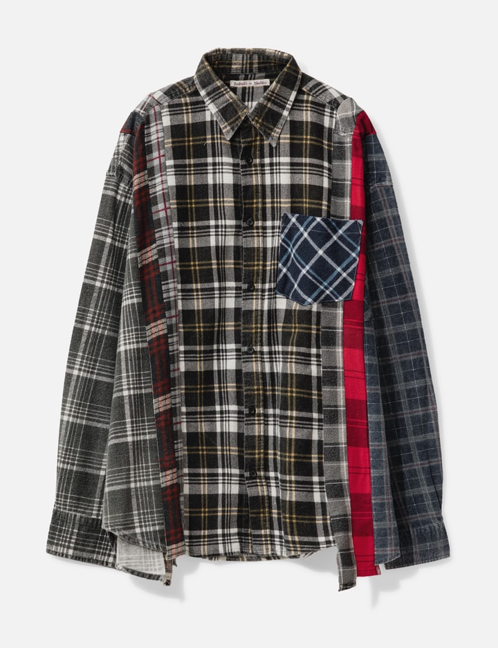 7 Cuts Wide Flannel Shirt Placeholder Image