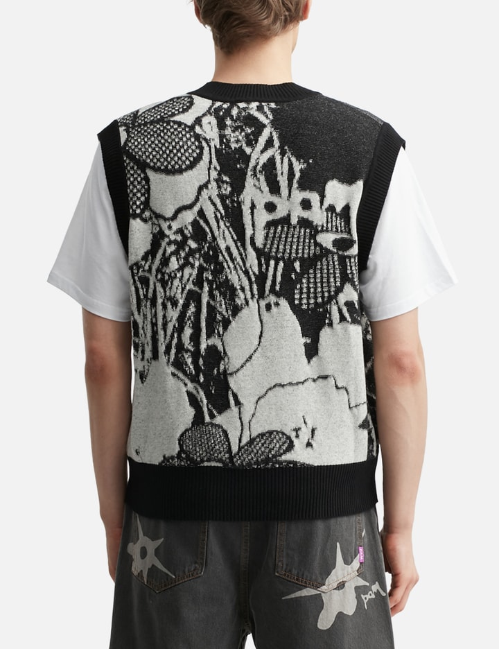 Arrangement V-neck Knitted Vest Placeholder Image