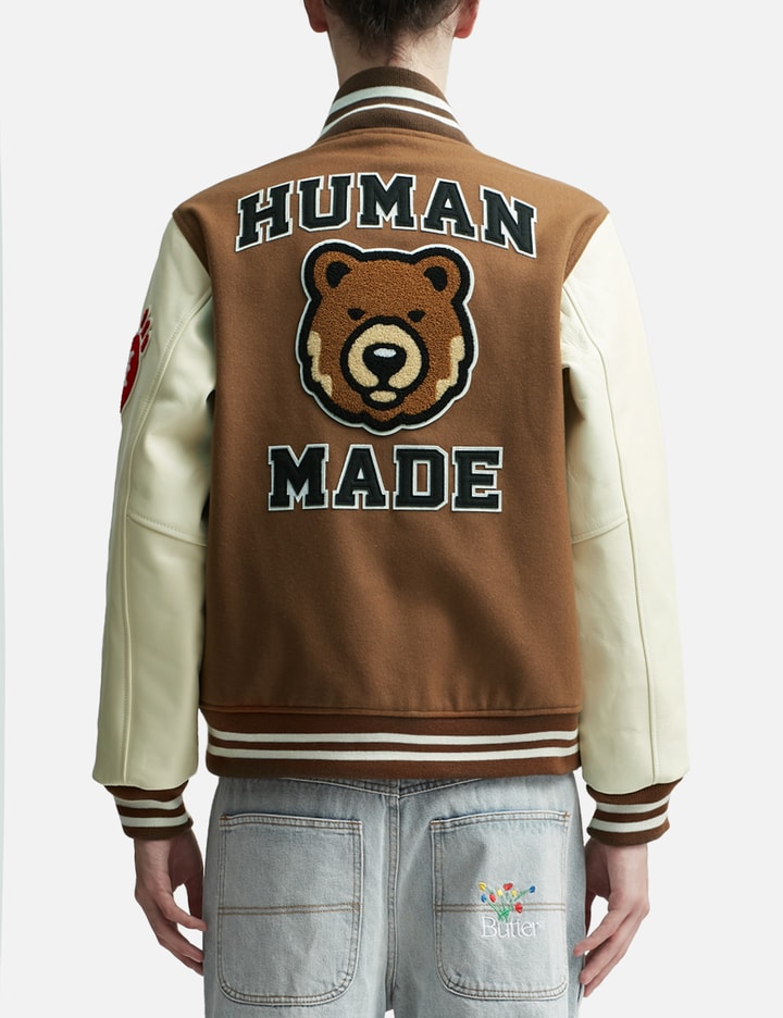Human Made - One By Penfolds Varsity Jacket #1  HBX - Globally Curated  Fashion and Lifestyle by Hypebeast