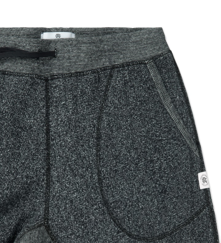 Black/Natural RC-5036 Tiger Fleece Pull On Sweatpants Placeholder Image