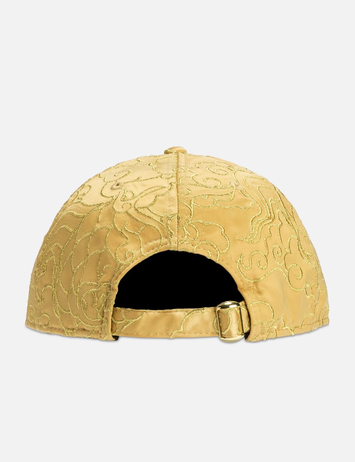 Shop New Era Nyc Metal Badge Year Of Dragon 9forty Cap In Gold