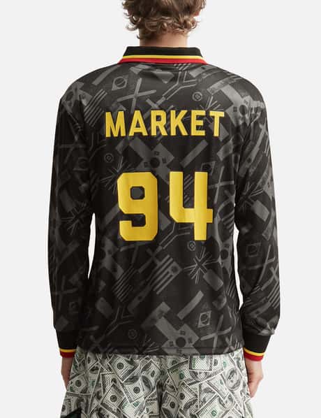 Smiley International Flags Long Sleeves Soccer Jersey view 12