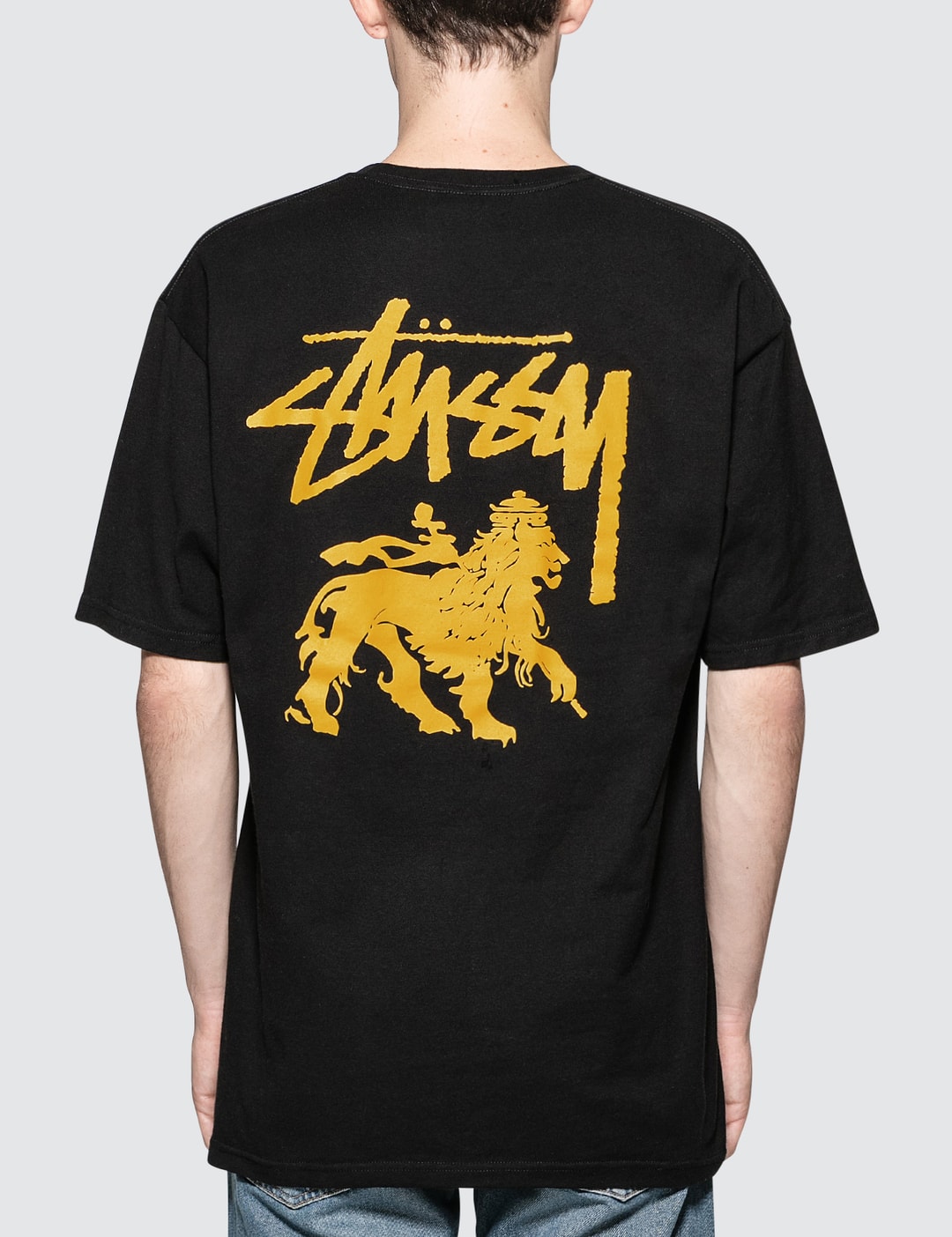 stussy stock lion tee