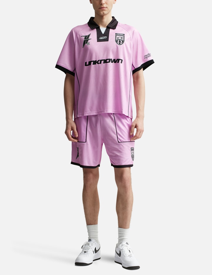 Pink Monogram Football Shorts Placeholder Image