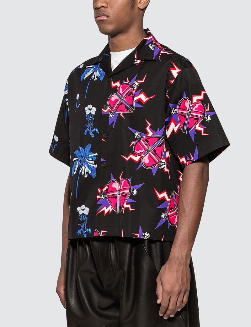 Prada - Double Match Poplin Shirt | HBX 