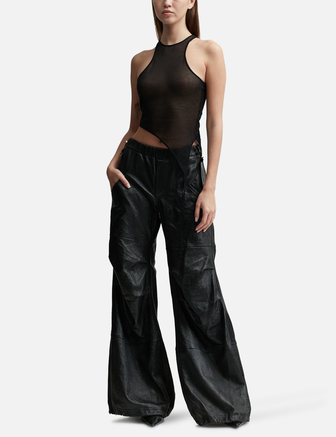 Transparent Knit Tank Top view 16