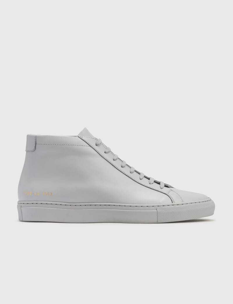 common projects achilles mid grey