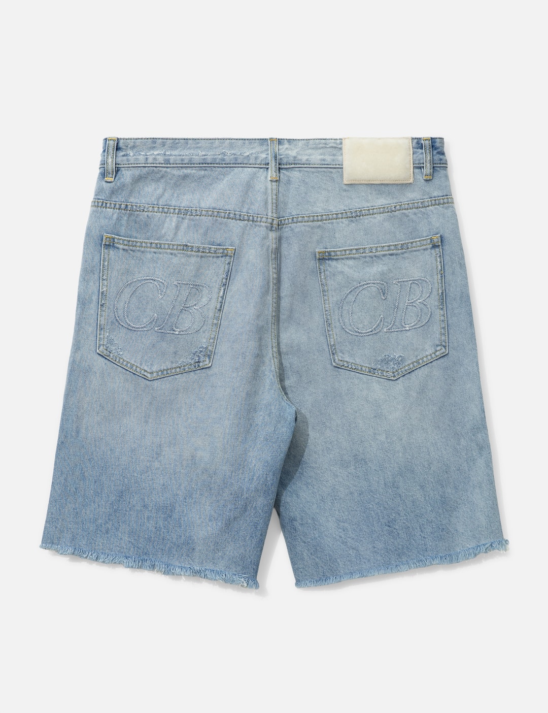Repaired Denim Shorts view 10