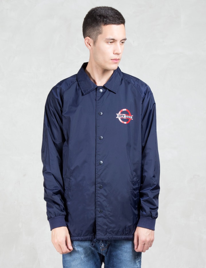 Clothing Diamond Supply Coach Jacket Diamond Supply Co Brilliant