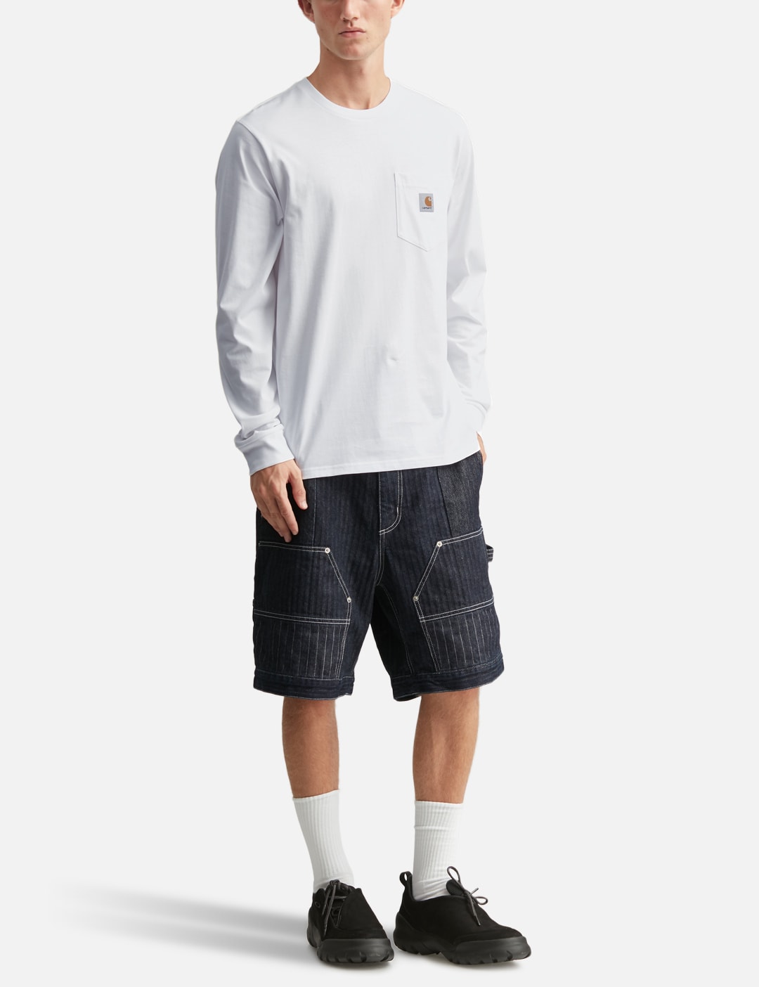 Long Sleeves Pocket T-Shirt view 15