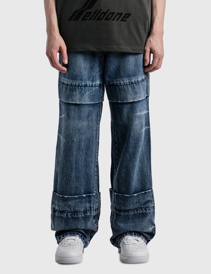 bagage Æsel værktøj We11done - Multi-Washed Chap Jeans | HBX - Globally Curated Fashion and  Lifestyle by Hypebeast
