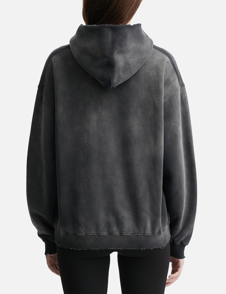 "Logo" Washed Hoodie view 3