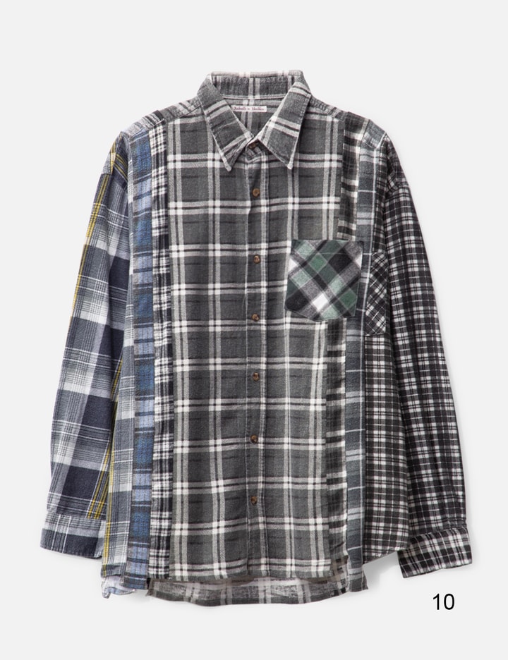 7 Cuts Wide Flannel Shirt Placeholder Image