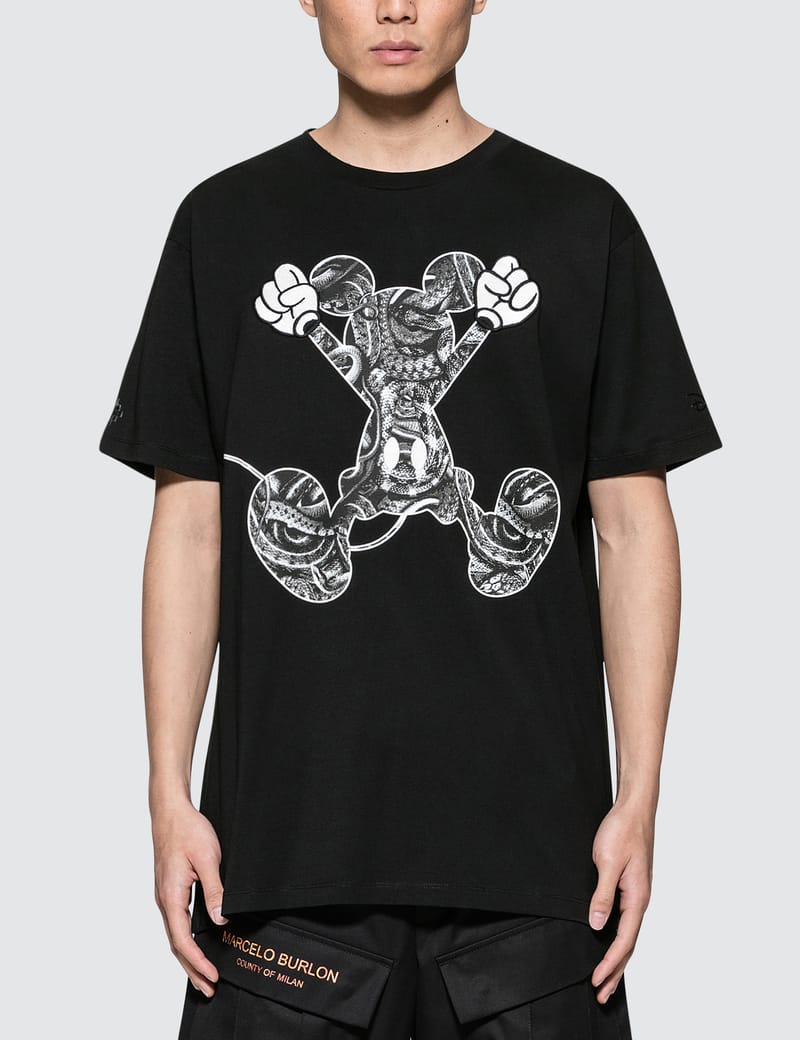 MARCELO BURLON × Disney Tシャツ Marcelo Burlon x Mickey Mouse 