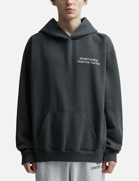 New Drink More Water Hoodie - Faded Black/White – Sporty & Rich