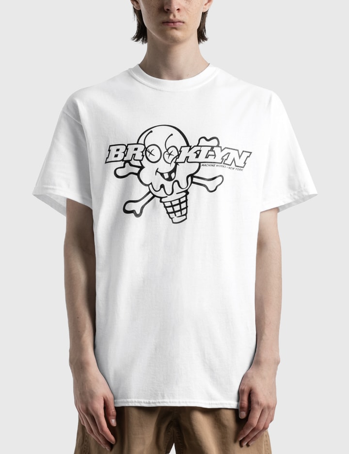 Ice Cream × Brooklyn MACHINE WORKS Cone & Bone T-shirt Placeholder Image