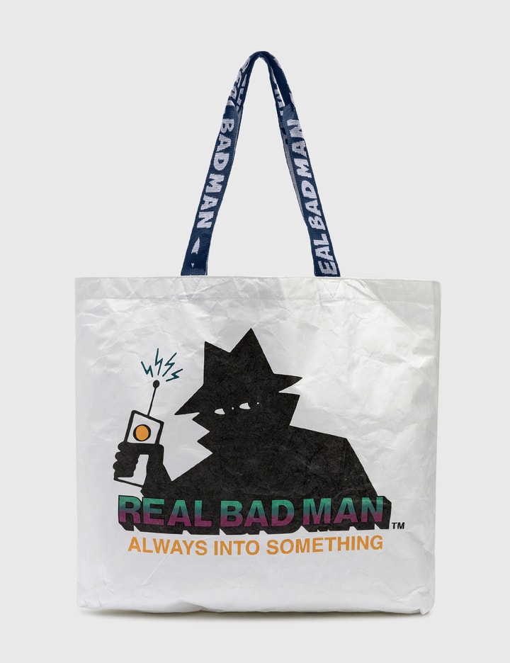 Real Bad Man A I S Tyvek Tote Bag Hbx Globally Curated Fashion And Lifestyle By Hypebeast Real Bad Man A I S Tyvek Tote Bag Hbx Globally Curated Fashion And Lifestyle By Hypebeast