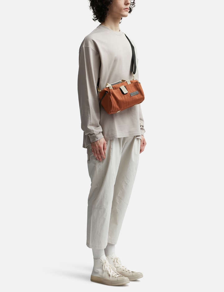 Shop Master-piece Link 2way Mini Boston Bag In Orange