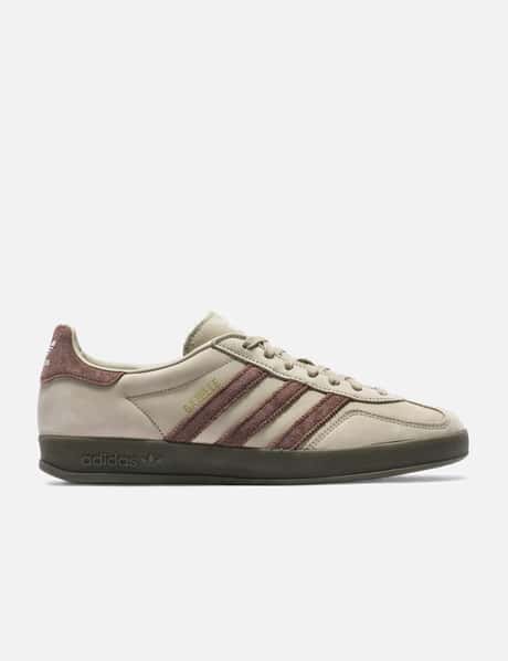 adidas Originals Gazelle Indoor Shoes - Suede indoor sneakers with 3-stripe design and rubber sole | HBX adidas Originals Gazelle Indoor Shoes - Suede indoor sneakers with 3-stripe design and rubber sole | HBX