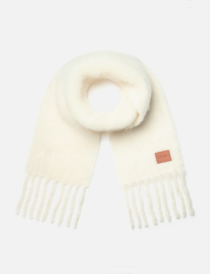 Shop Loewe Wool Blend Scarf