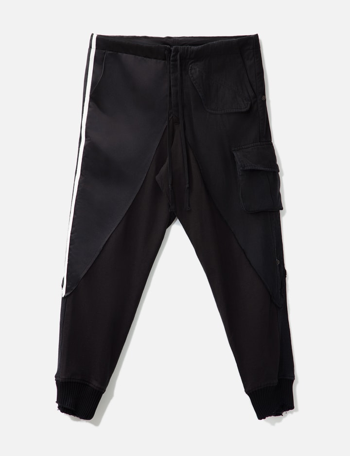 Black Satin Baker Lounge Pants Placeholder Image