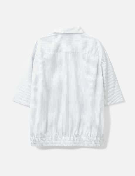 Flower Embroidery Short Sleeve Shirt view 8