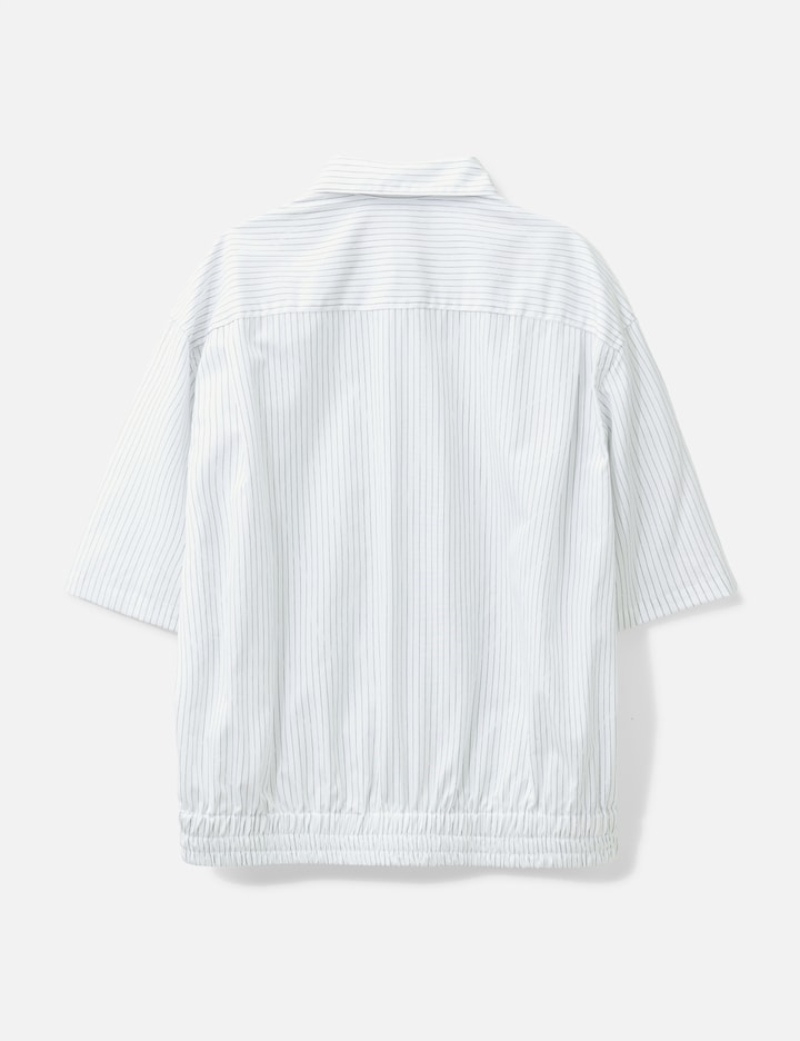 Flower Embroidery Short Sleeve Shirt