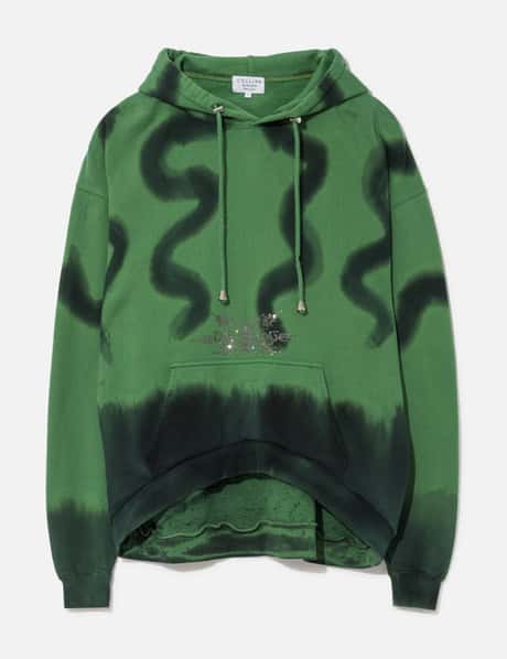 Rhinestone Round Hem Hoodie view 3