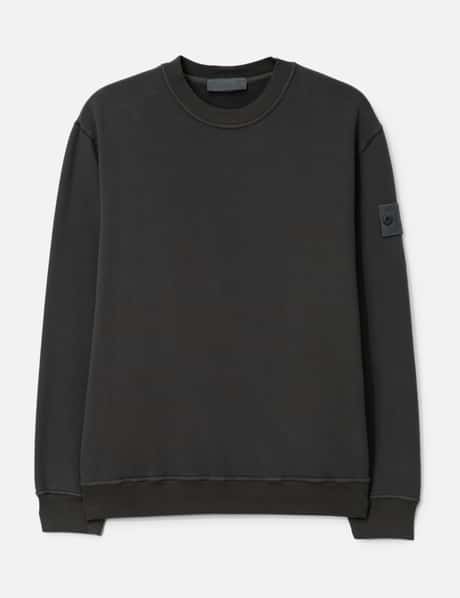 스톤 아일랜드 Stretch Cotton Fleece Crewneck