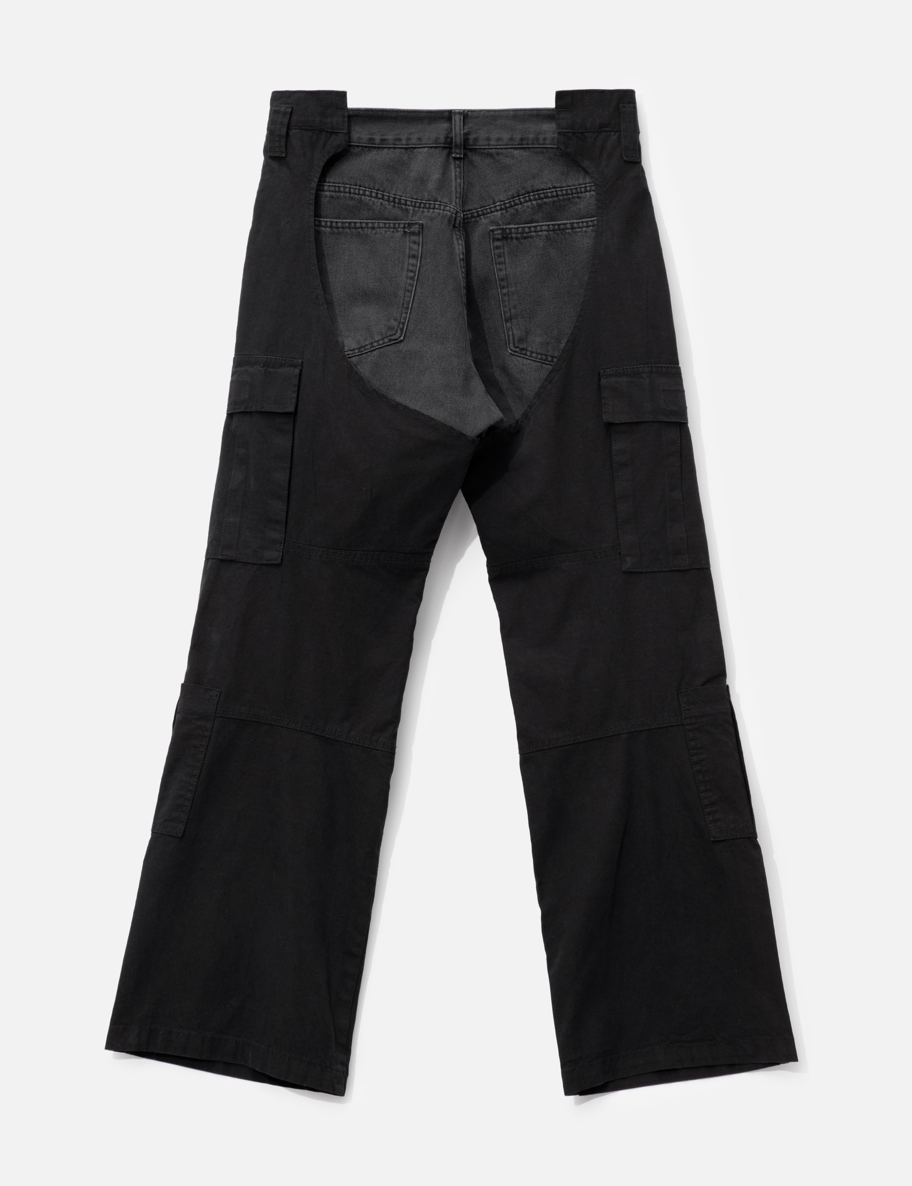 Biker Cargo Denim Pants view 17