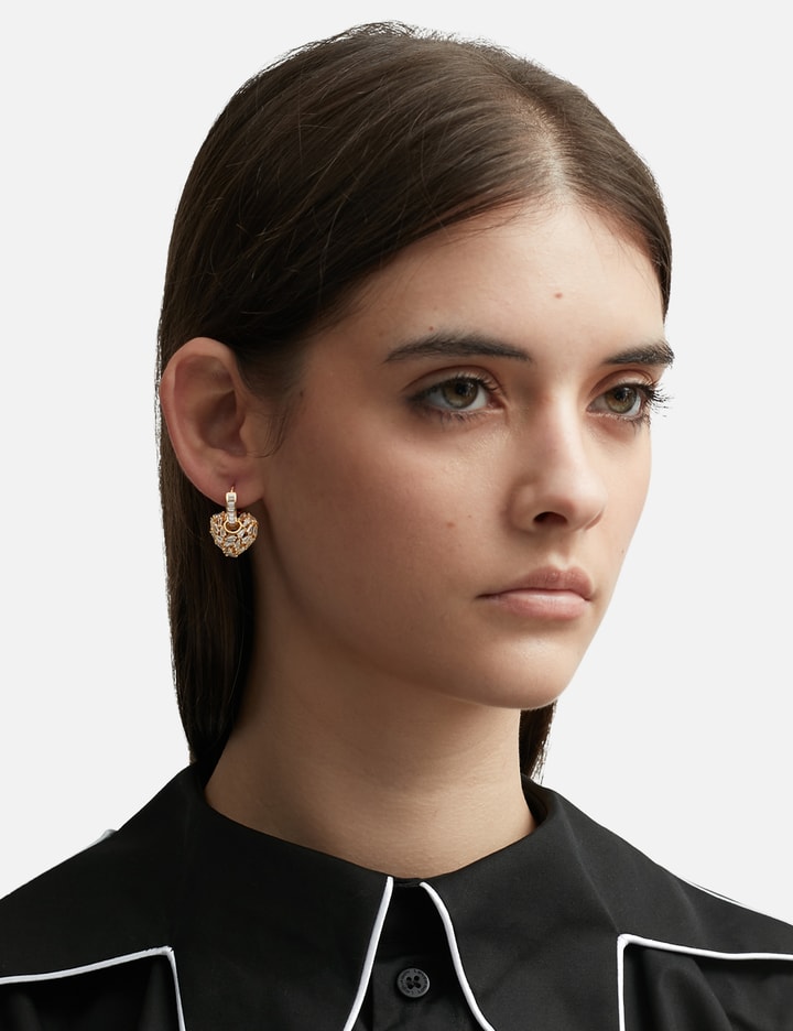 Puzzle Heart earrings Placeholder Image