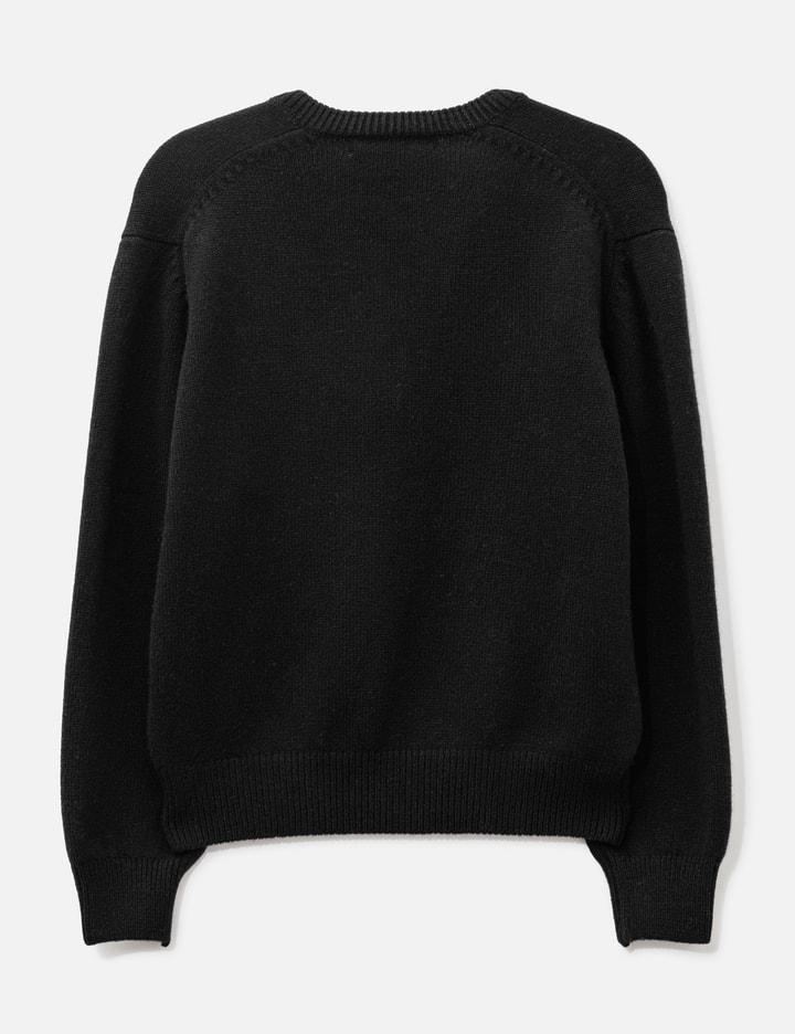 Moondal 24 Deep V-Neck Knit In Black