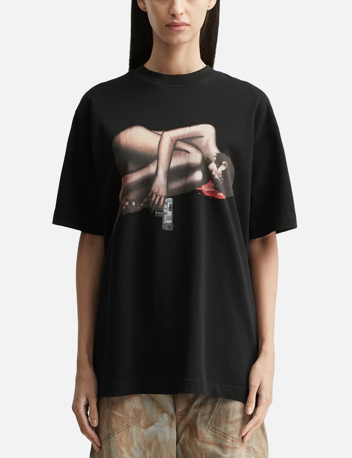 Naked Loner Black T-Shirt Placeholder Image