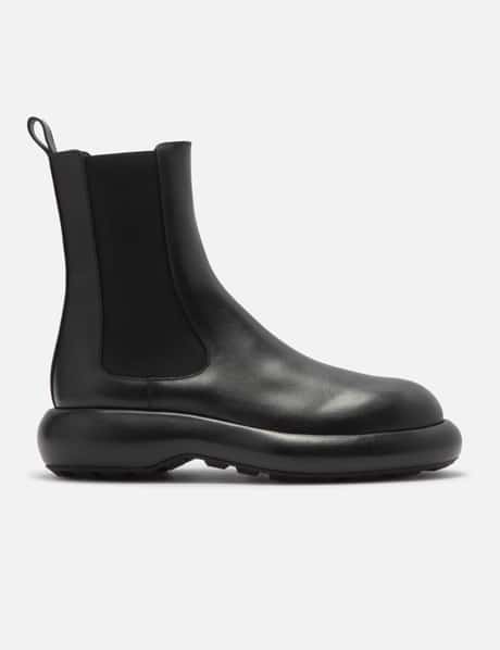 Jil Sander Leather Ankle Boots