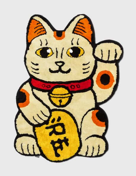 RAW EMOTIONS Medium Lucky Cat Mascot Rug
