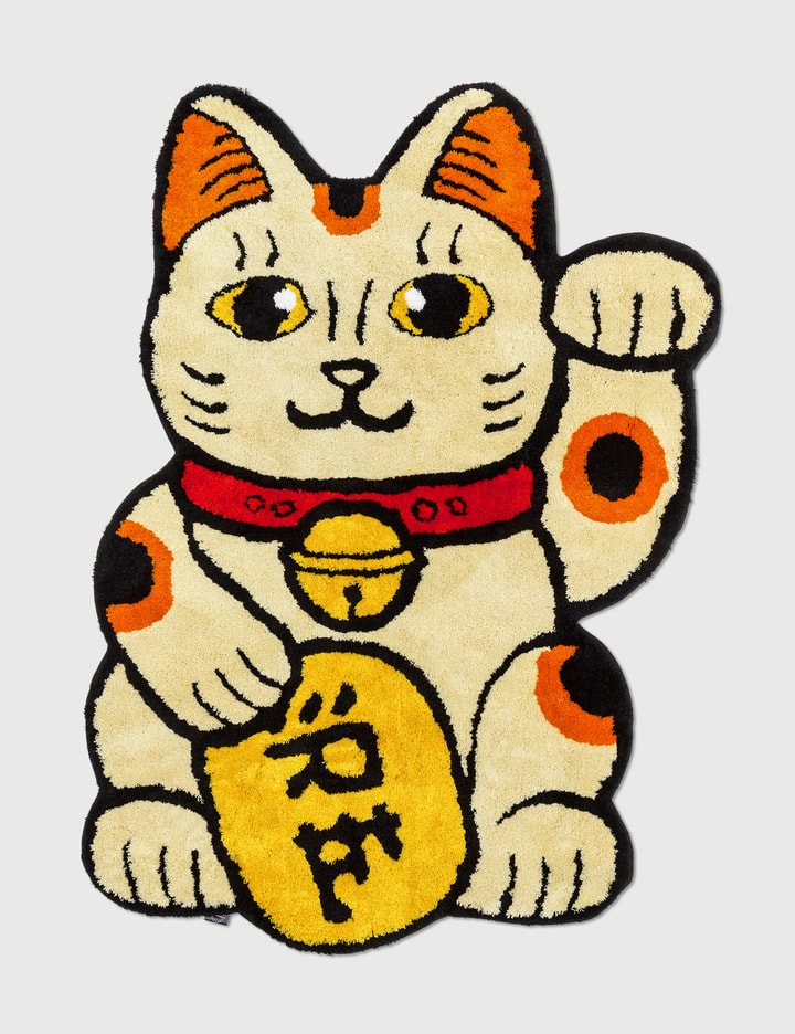 Medium Lucky Cat Mascot Rug Placeholder Image