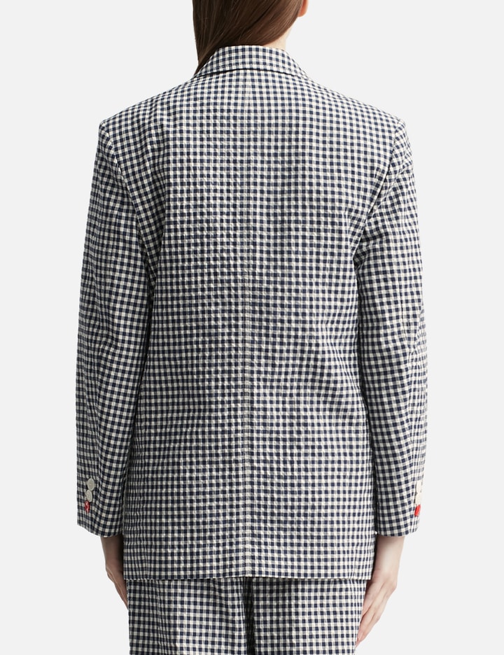 Oversized Gingham Blazer Placeholder Image