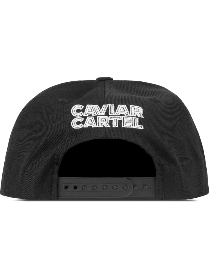 Caviar Cartel Black Skull Snapback Placeholder Image