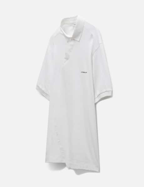 X POST ARCHIVE FACTION (PAF) Diagonal Polo T-Shirt view 14