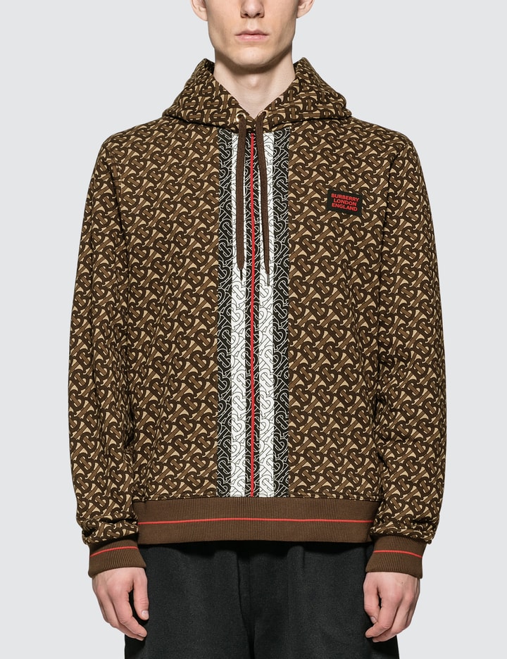 Burberry Monogram Stripe Print Hoodie | - Globally Curated and Lifestyle by Hypebeast