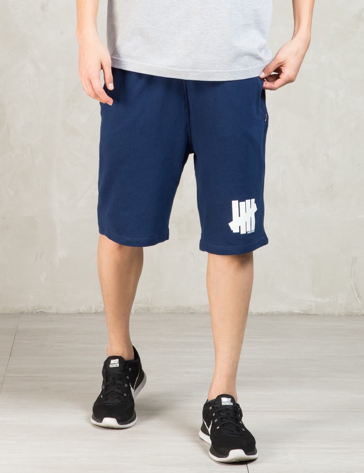 Navy 5 Strike Terry Shorts Placeholder Image