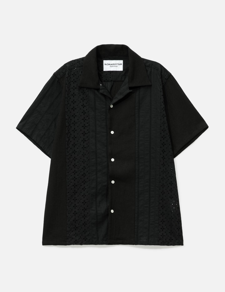 NÒMARHYTHM TEXTILE Lace Patchwork Shirt