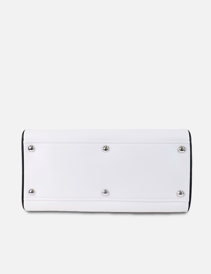 Prada x Adidas Bowling Bag in White Calfskin Placeholder Image