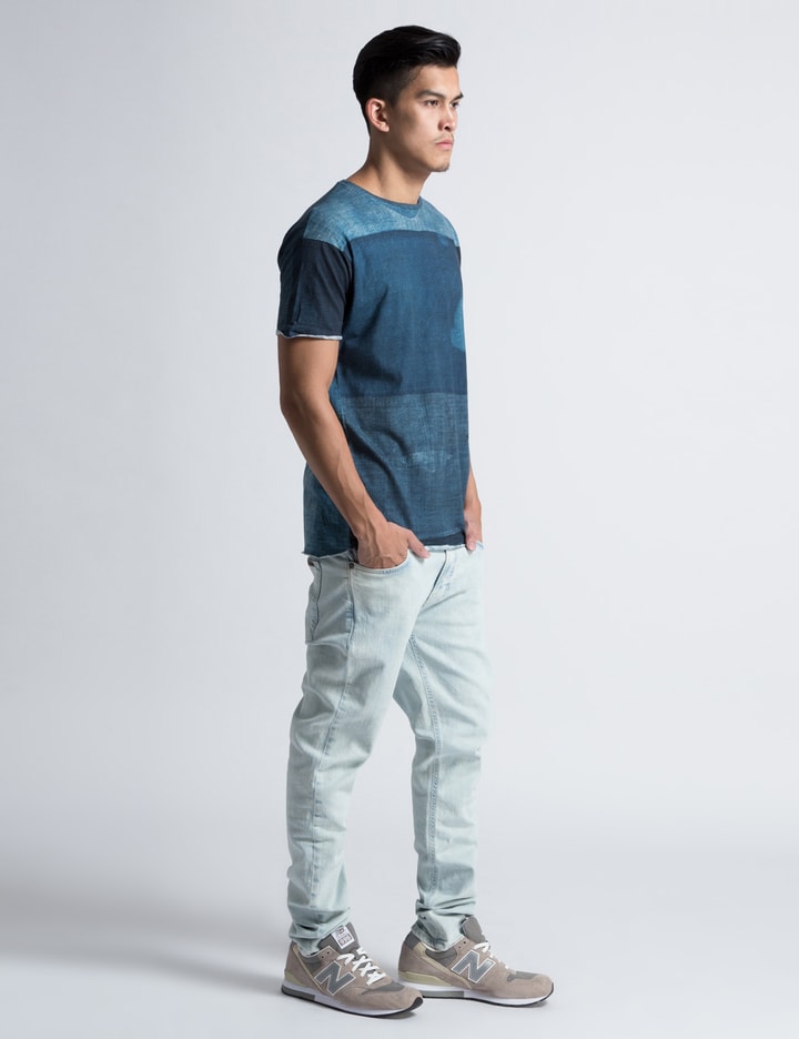Lean Dean Ecru Beach Blue Denim Pants Placeholder Image