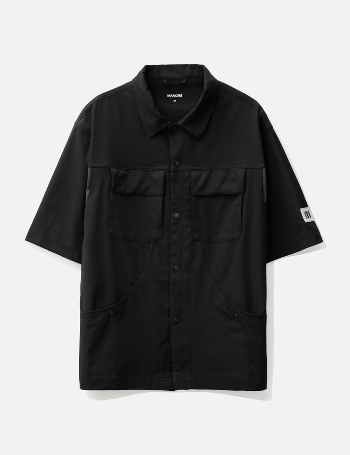 Manors Golf Caddie Shirt In Black