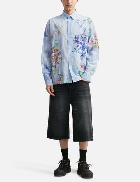 fractal dress shirts Perks and Mini - Fractal Stripe Shirt - Coco Star