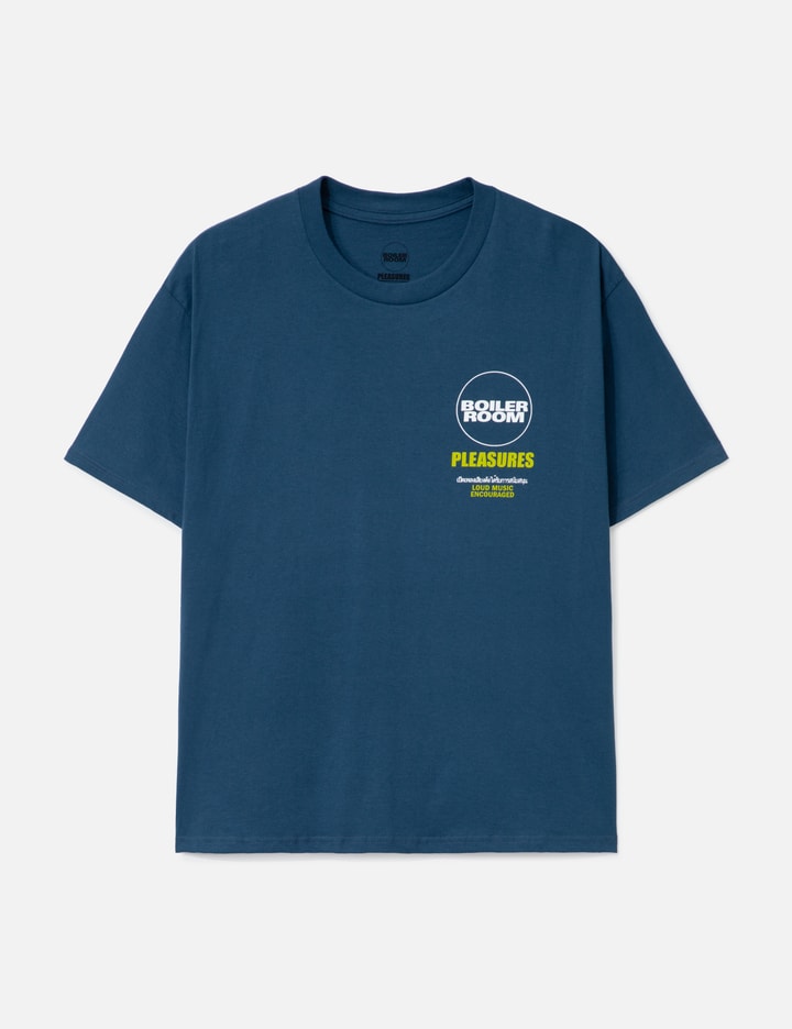 Pleasures Turntable T-shirt In Blue